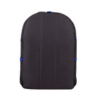 Рюкзак STAFF TRIP универсальный, 2 кармана, черный с синими деталями, 40x27x15,5см, 270786 9825703 - фото 5099723