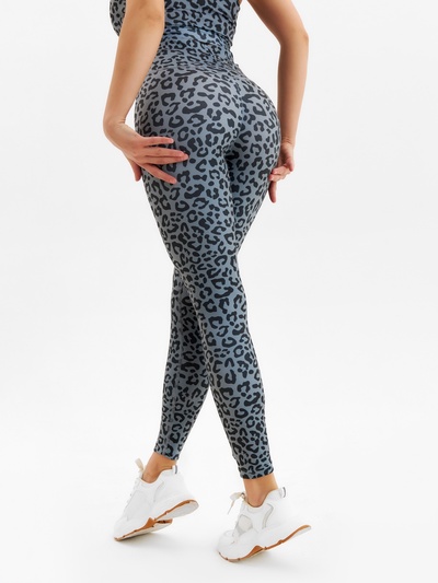 Легинсы спортивные женские MINAKU, чёрные, размер 46