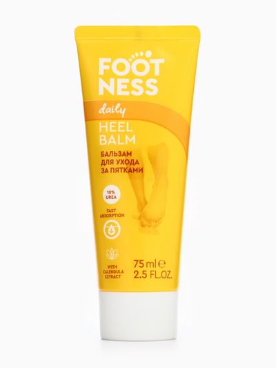 Бальзам для ухода за пятками FOOTNESS, 75 мл