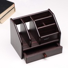 УЦЕНКА Органайзер 6 секций, ящик, дерево в полоску, 22×15×16 см - Фото 4