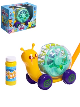 {{photo.Alt || photo.Description || 'УЦЕНКА Каталка-генератор мыльных пузырей «Улитка», на палке, МИКС'}}