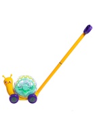 УЦЕНКА Каталка-генератор мыльных пузырей «Улитка», на палке, МИКС 10888633