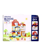 Уценка Конструктор «Загородный домик», 2 варианта сборки, 132 детали 10888638