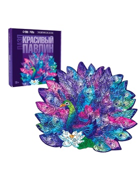 Уценка Пазл «Красивый павлин»