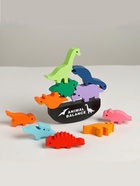 Уценка Развивающая игра балансир «Динозавры» 13×20.5×3 см 10886975