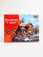 УЦЕНКА Палитра. Холст с красками 40х50 см.в кор. 20 цв "Мост Риальто" ХК-0937 - Фото 4
