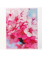 УЦЕНКА Алмазная вышивка полное заполнение «Цветы Вишни», на раме, 40×50 см 10887177