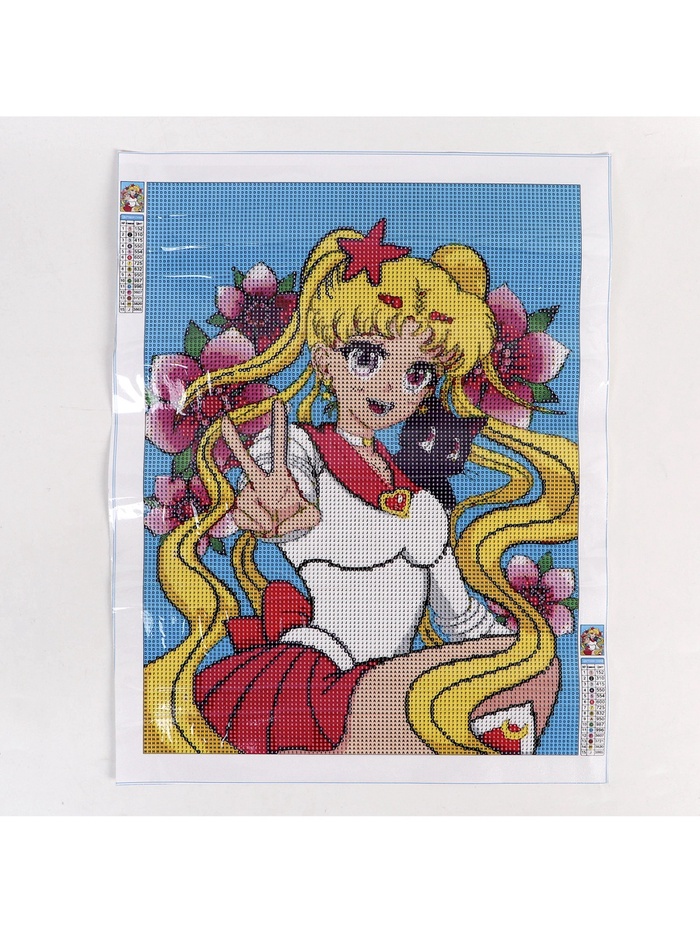 УЦЕНКА Алмазная вышивка полное заполнение «Лунная принцесса», 30×40 см, на холсте - Фото 1