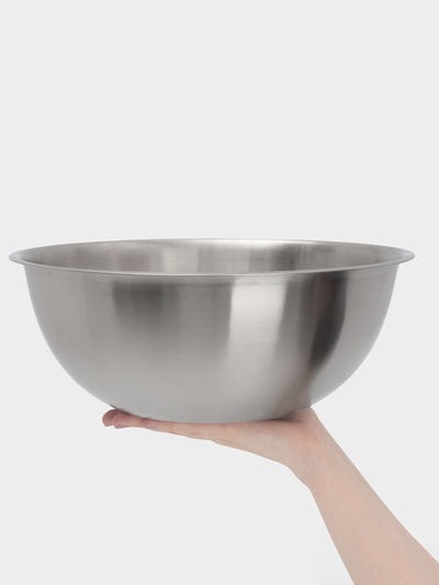 Миска Hanna Knövell, 5.8 л, d=31 см, толщина 0.4-0.5 мм, нержавеющая сталь