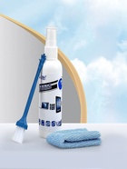 Набор чистящий для экранов KCL-1005, салфетка, спрей 100 мл, щётка - Фото 1