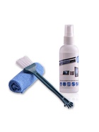 Набор чистящий для экранов KCL-1005, салфетка, спрей 100 мл, щётка - Фото 2