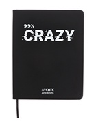 Дневник школьный 1-11 класс deVENTE. 99% CRAZY, искусственная кожа, шелкография - Фото 1