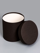 Набор круглых подарочных коробок 4 в 1 «Краски», черный, 23×23×23 - 19×19×19 см 10888985