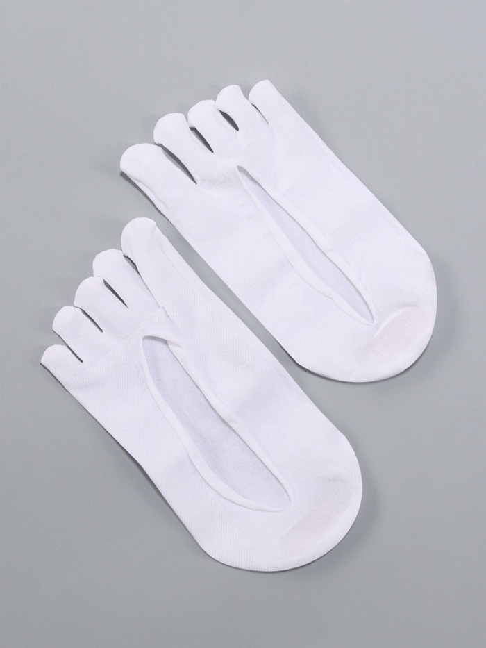 Корректоры - разделители для пальцев ног, капроновые, 36-42 р-р, пара, белые