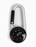 Компас с карабином C27 maclay, d=3 см, металлический, серебристый - Фото 1