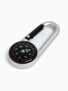 Компас с карабином C27 maclay, d=3 см, металлический, серебристый - Фото 2