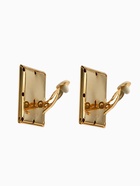 Серьги клипсы для ушей QF «Тренд. Квадрат», цвет золото - Фото 3