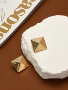 Серьги клипсы для ушей QF «Тренд. Квадрат», цвет золото - Фото 2