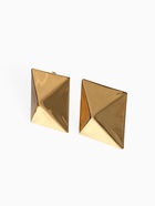 Серьги клипсы для ушей QF «Тренд. Квадрат», цвет золото - Фото 5