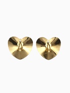 Серьги клипсы для ушей QF «Тренд. Сердечко», металл, цвет золото - Фото 4
