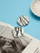 Серьги клипсы для ушей QF «Тренд. Круг», цвет серебро - Фото 2