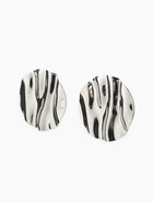 Серьги клипсы для ушей QF «Тренд. Круг», цвет серебро - Фото 5