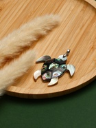 Подвеска «Галиотис» черепаха, цветная в серебре - Фото 2