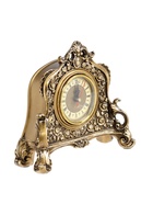 УЦЕНКА Часы настольные интерьерные каминные, 21×19×6.5 см, d=7 см, золото - Фото 2