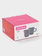 Набор кружек Доляна «Гранит», 4 шт., 340 мл, керамика, серый - Фото 5