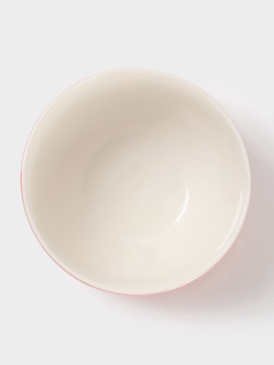 Салатник Доляна «А-ля Прима», 700 мл, d=14.5 см, керамика, розовый