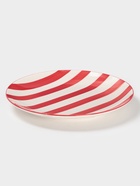 Тарелка Доляна «Райе», d=26.5 см, керамика, красная - Фото 2