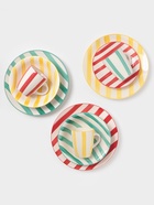 Тарелка Доляна «Райе», d=26.5 см, керамика, красная - Фото 6