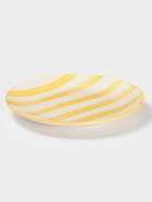 Тарелка Доляна «Райе», d=26.5 см, керамика, жёлтая - Фото 2
