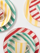 Тарелка Доляна «Райе», d=19.5 см, керамика, красная - Фото 7