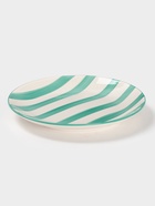 Тарелка Доляна «Райе», d=19.5 см, керамика, зелёная - Фото 2