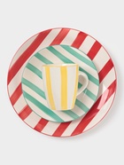 Тарелка Доляна «Райе», d=19.5 см, керамика, зелёная - Фото 4