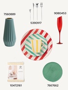 Кружка Доляна «Райе», 360 мл, 13×9×10.5 см, керамика, красная - Фото 5