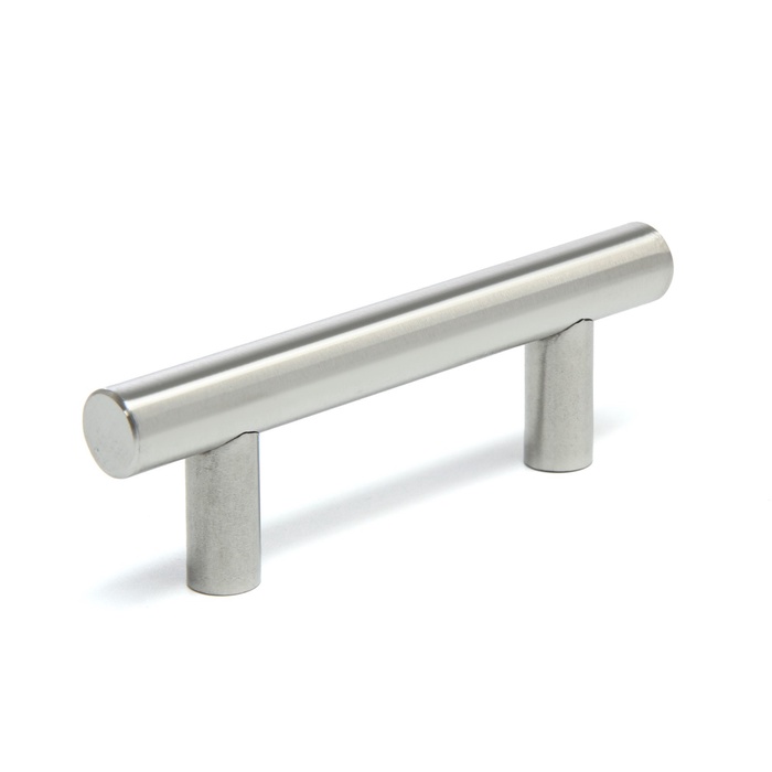 УЦЕНКА Ручка-рейлинг CAPPIO FRIDA, нержавеющая сталь, d=12 мм, м/о 64 мм, цвет матовый никель - Фото 1