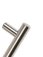 УЦЕНКА Ручка-рейлинг CAPPIO FRIDA, нержавеющая сталь, d=12 мм, м/о 64 мм, цвет матовый никель - Фото 7