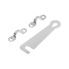 УЦЕНКА Крючок дверной, ветровой КД-75, покрытие цинк, 1 шт. - Фото 2