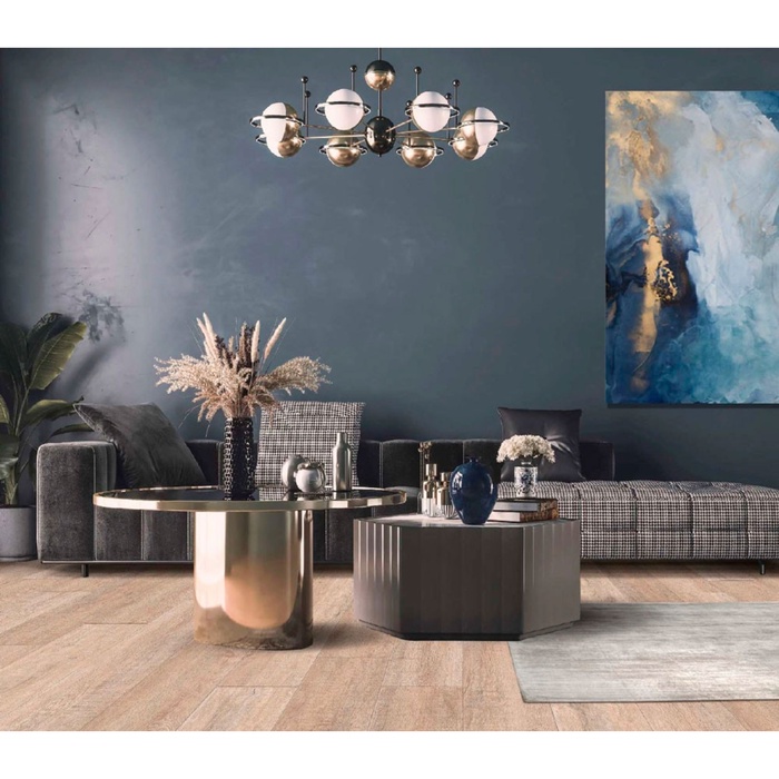 Влагостойкий ламинат напольный SPC Fresh FH-101, цвет дуб вишерский, 2.16 м² - Фото 1