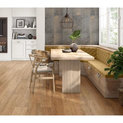 Влагостойкий ламинат напольный SPC Fresh FH-102, цвет дуб баргузинский, 2.16 м²