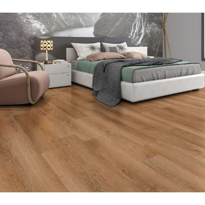 Влагостойкий ламинат напольный SPC Fresh FH-106, цвет дуб даурский, 2.16 м² - Фото 1