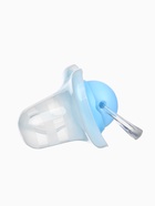 Соска-пустышка ортодонтическая, силикон, от 6 мес., с колпачком, голубая, МИКС - фото 115768342