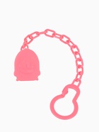 Пустышка классическая, с держателем, +0 мес., розовая - фото 115682391