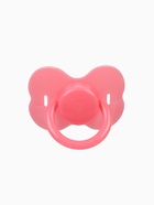 Пустышка классическая, с держателем, +0 мес., розовая - фото 115682393