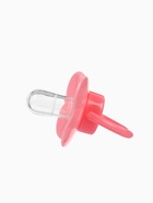 Пустышка классическая, с держателем, +0 мес., розовая - фото 115682394