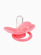 Пустышка классическая, с держателем, +0 мес., розовая - фото 115682397