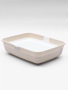 Лоток ALTA для кошек с сеткой 50×38×13.5 см, бело-бежевый - Фото 2