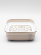 Лоток ALTA для кошек с сеткой 50×38×13.5 см, бело-бежевый - Фото 3